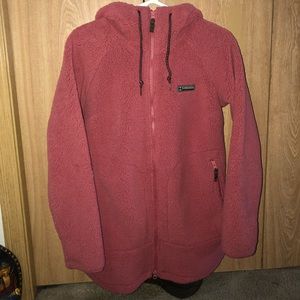 Pink Sherpa fur jacket!!